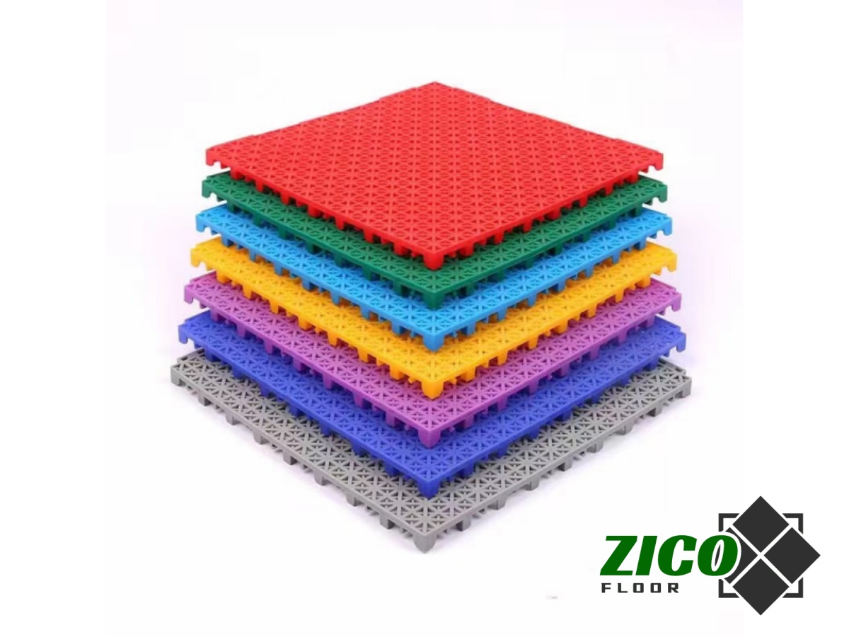 Basketball suspended puzzle floor (ZCXFM)